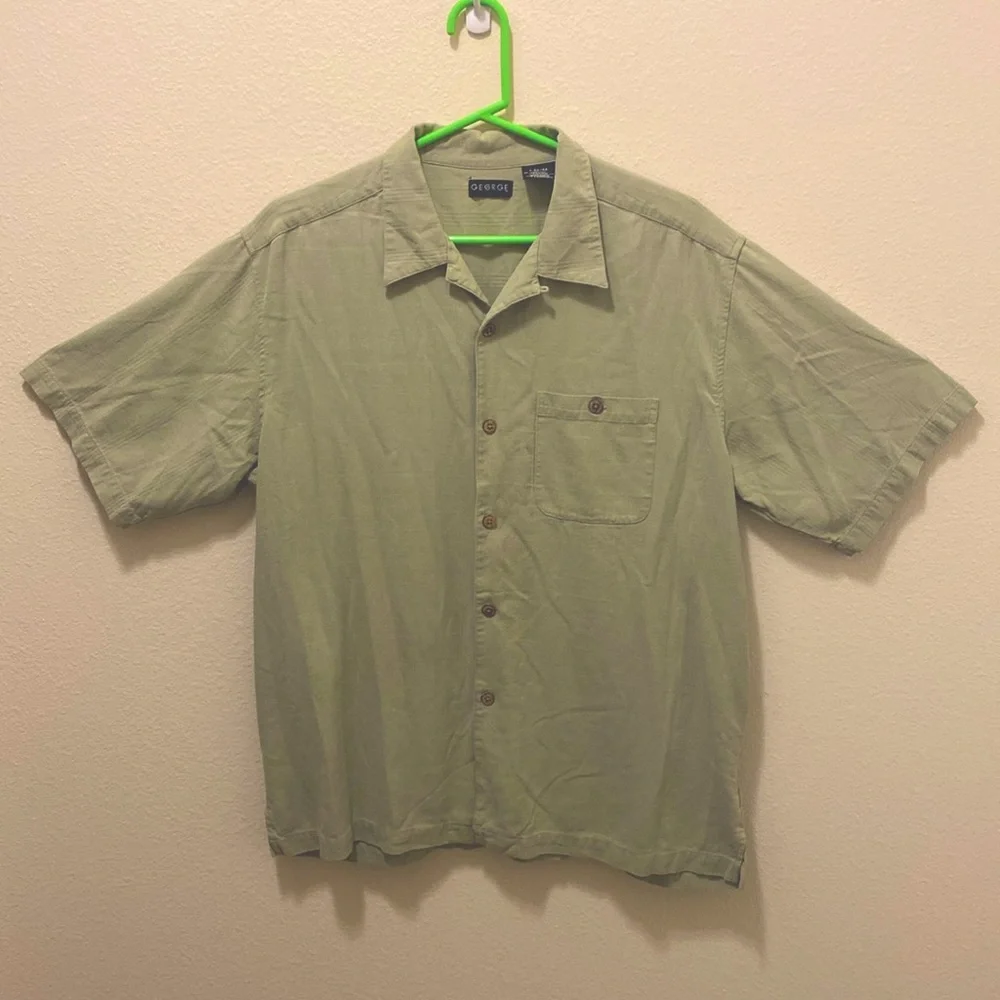 George silk short sleeve shirt - Picture 2 of 4